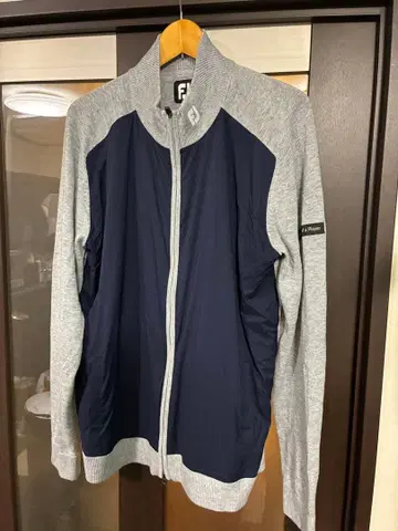 FJ 집업 자켓 2XL 네이비/그레이