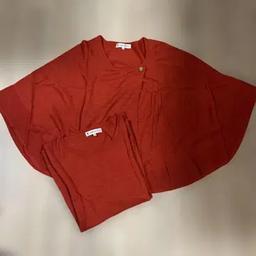 KUMIKYOKU 가디건 사이즈 7 오렌지