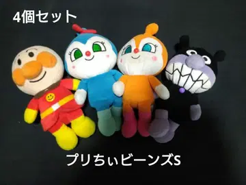 호빵맨 봉제 인형 4개 세트