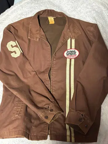 STRONG CURRENT 브라운 자켓 L 사이즈 빈티지