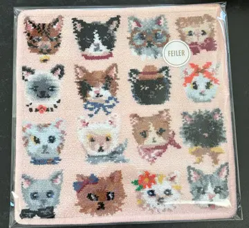 러브러리 바이 페이러 러브러리 프리티 캣츠 손수건 타월