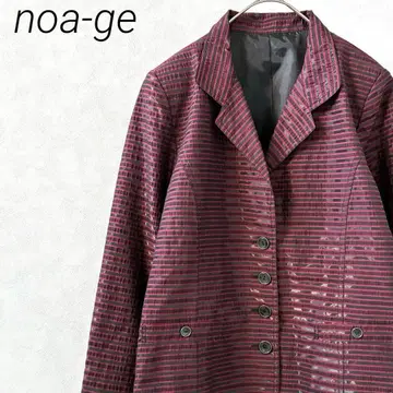 noa-ge 테일러드 자켓 보더 포켓 부착 안감 부착 빅