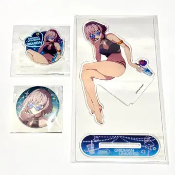 그리드맨 유니버스 복권 콜렉션 무지나 아크릴 스탠드 세트