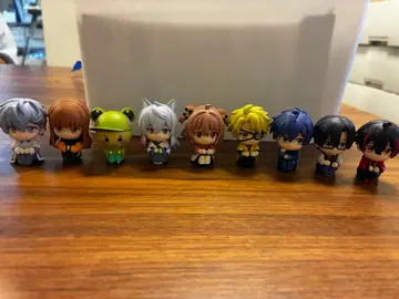 컬러풀 피치 기다림 9체 가샤폰 가챠