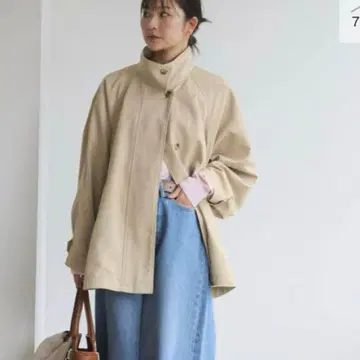 SLOBE IENA 발수 텐트 라인 코트