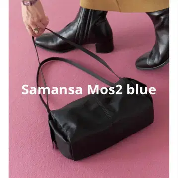 사만사모스모스2 더블 스트랩 미니 백 블랙 사만사 모스모스