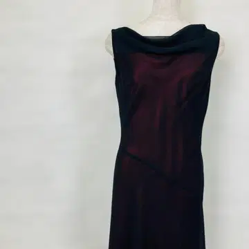 Exquis 블랙 슬리브리스 드레스 9호