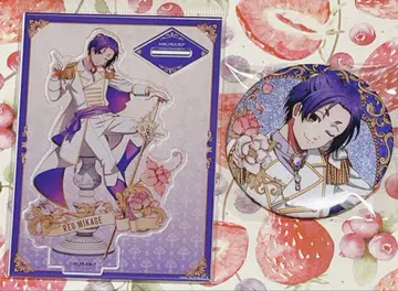 블루 록 옥좌 duel 아크릴 스탠드 & 키라키라 캔뱃지 미카게 레오