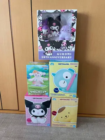 산리오 피규어 마스코트 세트