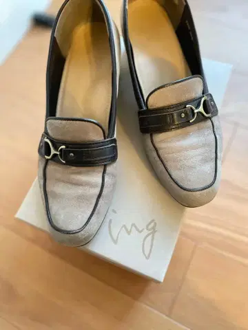 ing 펌프스 오크스 스웨이드 24.5cm