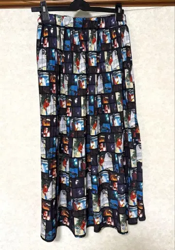 스커트 그라니프 graniph E.T.&엘리엇 플리츠 F 레트로