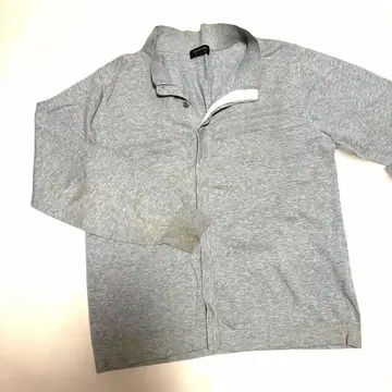 고타이리쿠 남성용 그레이 긴팔 가디건