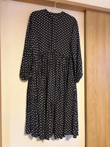 비어즐리 도트 개더 원피스 사이즈 0