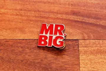 [레어] MR. BIG 핀 배지 93년 내한 공연