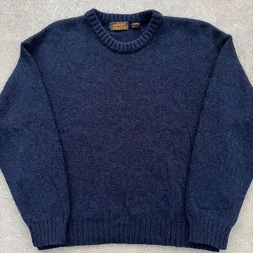 구제 의류 90s Eddie Bauer 네이비 니트 XL 블랙 택