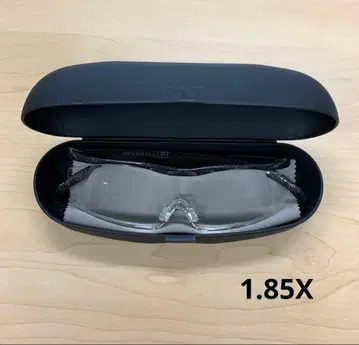 미사용 새상품 하즈키 루페 라지 1.85X 블랙 그레이