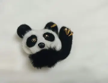 데모데 팬더 브로치 demodee