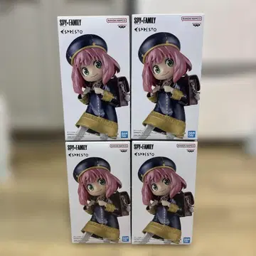 [ 미개봉 ] [ 4개 세트 ] SPY x FAMILY 아냐 포저 피규어