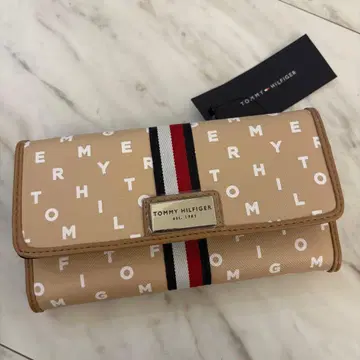 새상품 타미힐피거 TOMMY HILFIGER 장지갑 트리콜로르