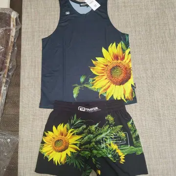 reversal rvddw 리버설 해바라기 탱크탑 숏팬츠