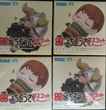 던전밥 만푸쿠 고치소사마 마스코트 칠척 센시 4세트