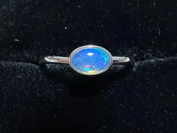 실버 925 오팔 반지