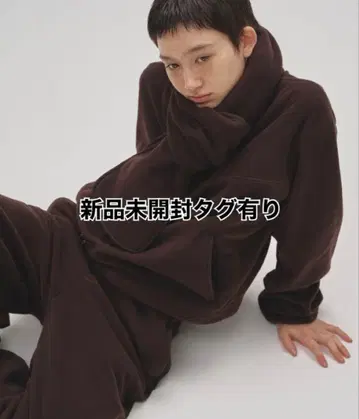 새상품 todayful Halfzip Fleece Pullover 브라운