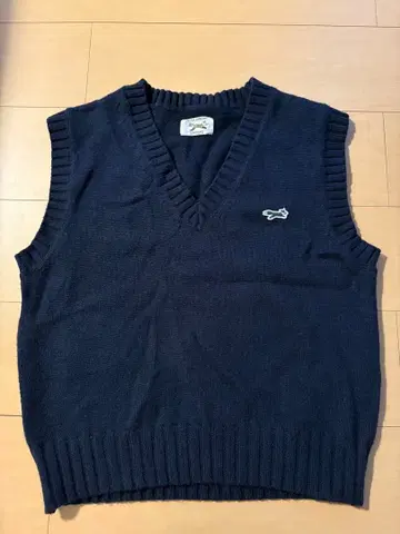 FREAK'S STORE 네이비 니트 베스트 사이즈 F