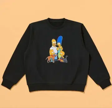 미착용 훼미리마트 심슨 맨투맨 트레이닝복 M 사이즈