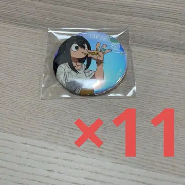 아스이 츠유 캔뱃지 샤봉 11개