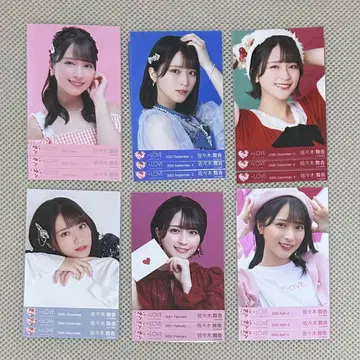 이코럽 사사키 마이카 6컴프 브로마이드 묶음 판매