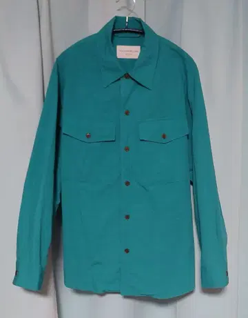 Tomorrowland 코튼 린넨 웨더 더블 포켓 셔츠