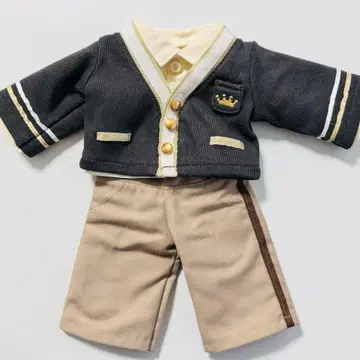 프린스캣 무대 의상 가디건 세트 차콜 그레이 우타프리