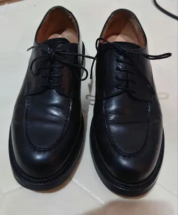 HARROGATE 블랙 가죽 드레스 신발 UK6.5 27cm 상당