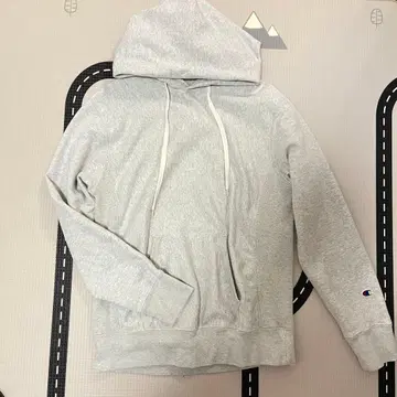 Champion Reverse Weave 후드티 L 그레이 가을/겨울