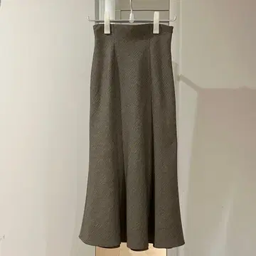 COCO DEAL 백 레이스업 머메이드 스커트