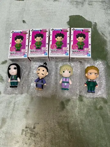 HUNTER x HUNTER 미니 피규어 h상 4개 세트
