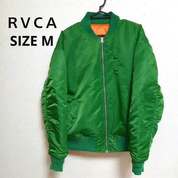 RVCA 루카 그린 MA-1 자켓 나일론 M