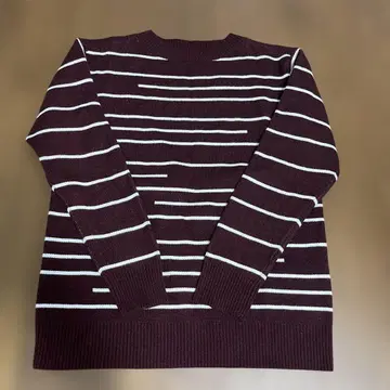 아바하우스 남성용 니트 스웨터 보더