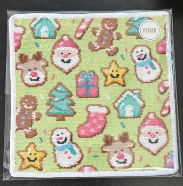 러브러리 바이 페이 페이 크리스마스 쿠키 손수건 타월