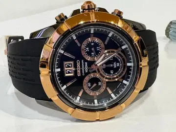 SEIKO 세이코 크로노그래프 7T040AF0 남성용 손목시계 쿼츠