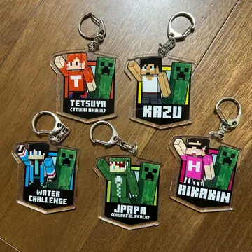 이온 마이크라 콜라보 아크릴 키링 5개 세트