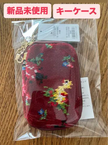 페일러 하이디 키케이스 미니 파우치 레드 택 포함 새상품