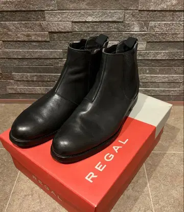 REGAL 리갈 사이드 고어 부츠 블랙 25EEE GORE-TEX