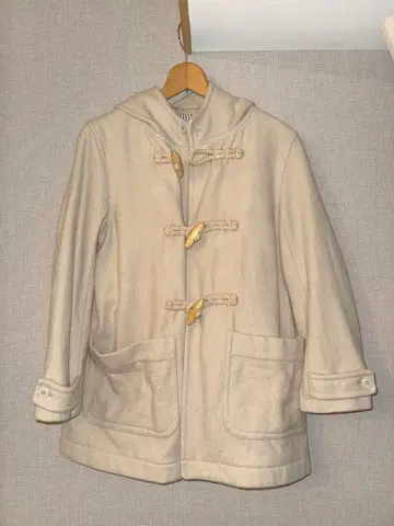 to touch 베이지 더플 코트