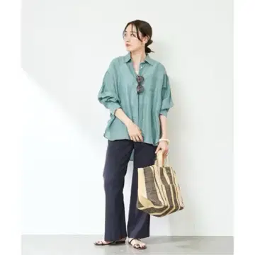 라미 리오셀 슬릿 셔츠 36