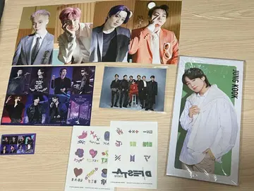 BTS 사진 포토 카드 트레이딩 카드 스티커 자일리톨