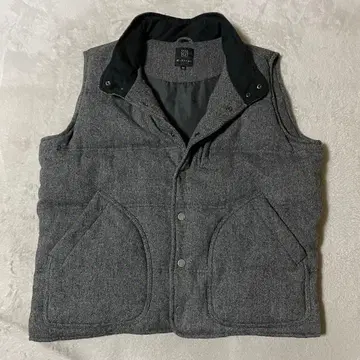 G-stage 지스테이지 트위드 다운 베스트 50/XL 그레이 새상품급