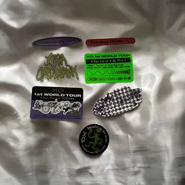 XG 1st WORLD TOUR The first HOWL 스티커