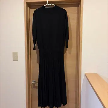 블랙 롱 원피스